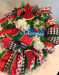 Watermelon Wreath 202//257